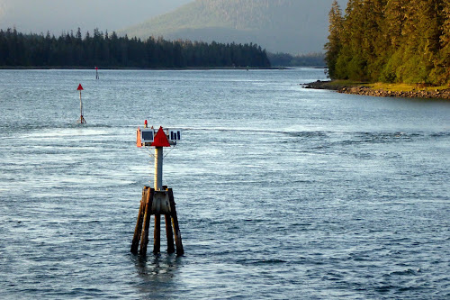 Narrow channel, Alaska Inland Passage