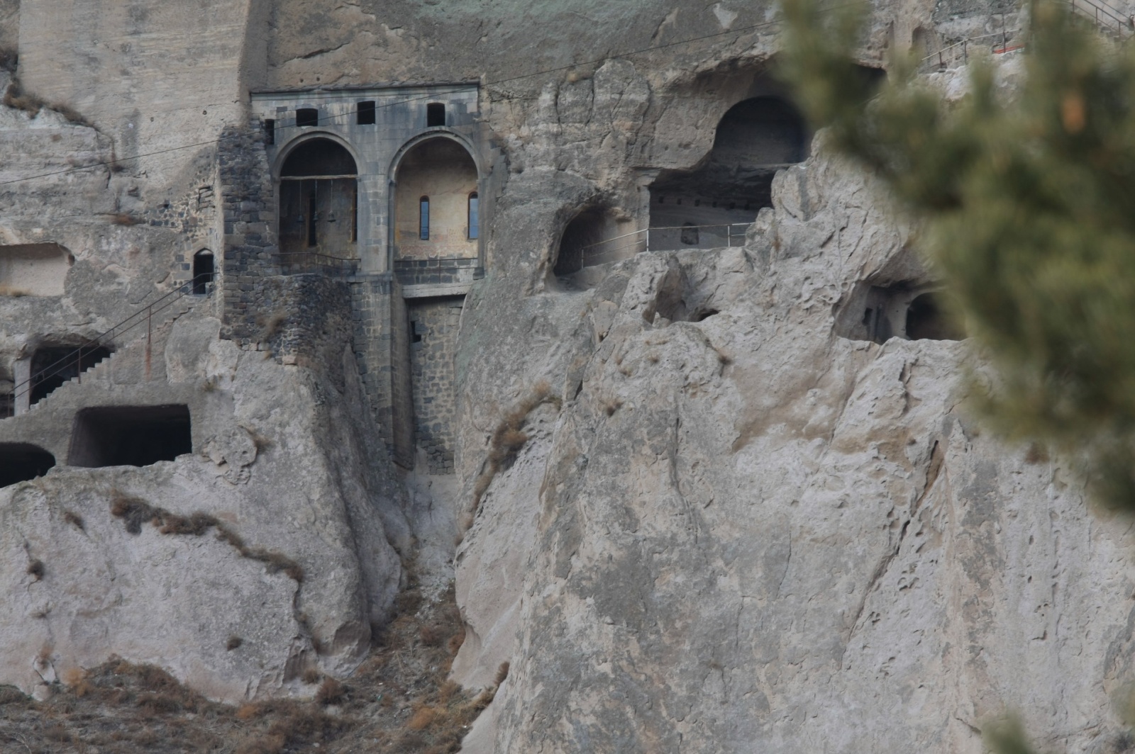 An 11th century church dug in the stone