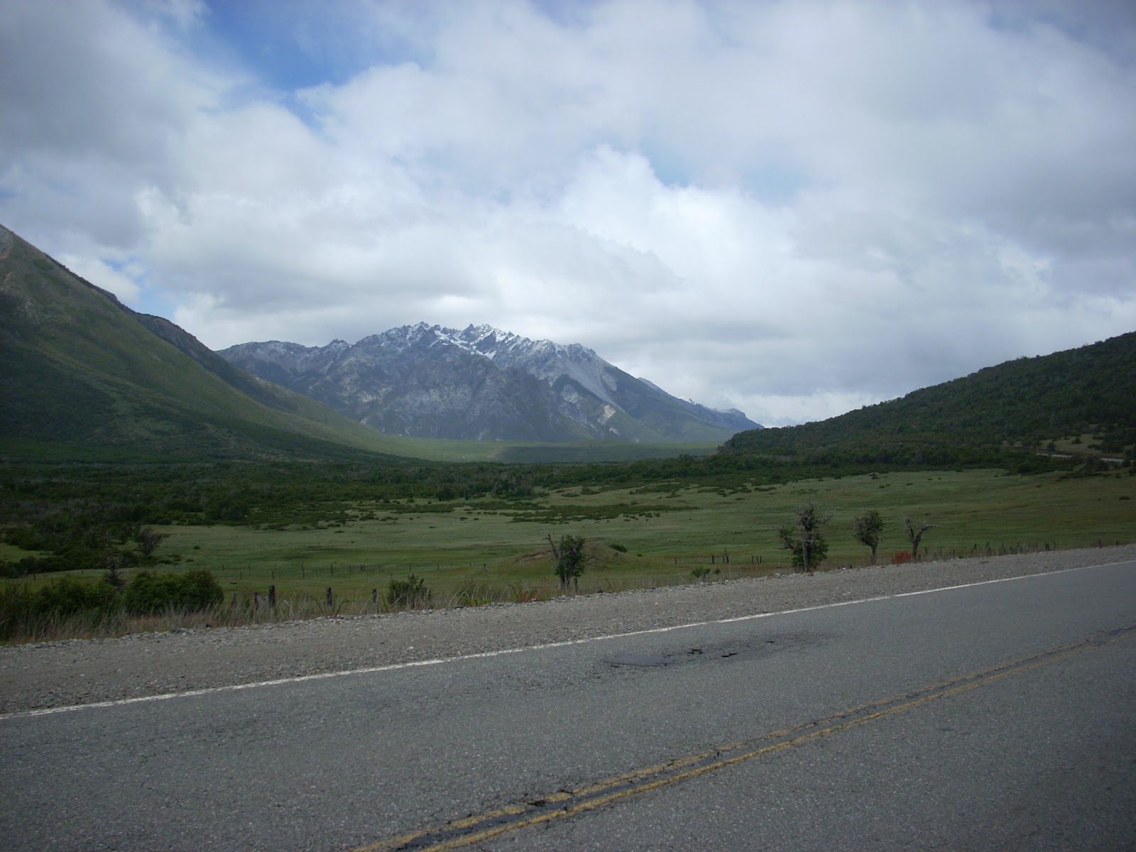 Looking up the valley