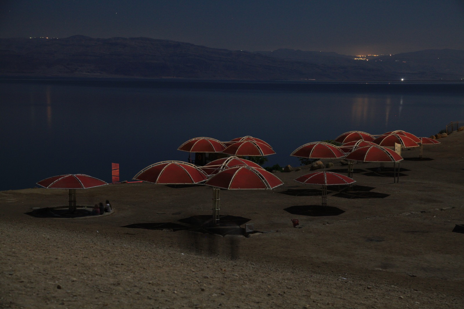 Dead Sea by night