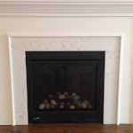 Newly installes fireplace