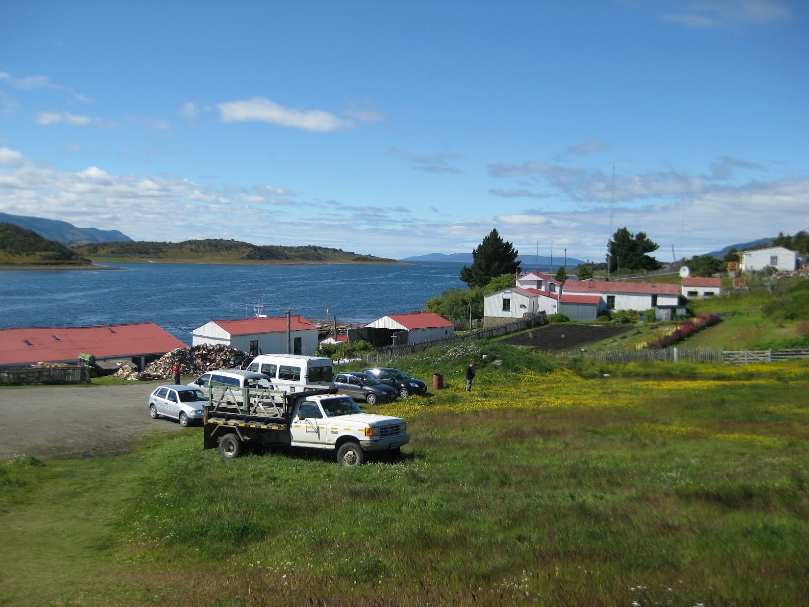 Estancia Harberton, first on the island (first building on the island!)