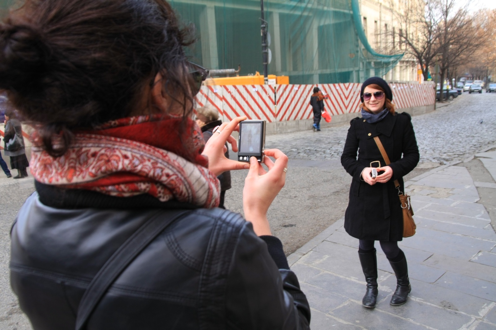 Moroccan and Australian tourists joined an Estonian one in city sightseeing