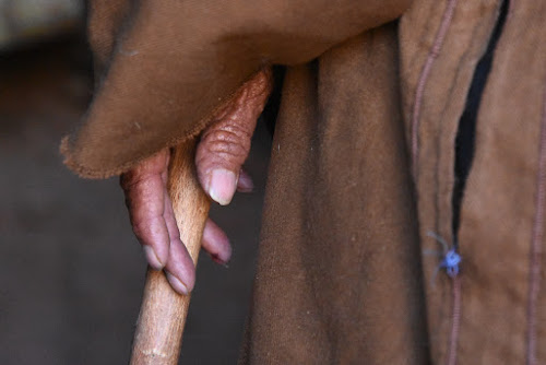 DSC_0283 - Hand of a nomad; April, 2017; Morocco, Valley of Roses