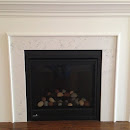 Newly installes fireplace