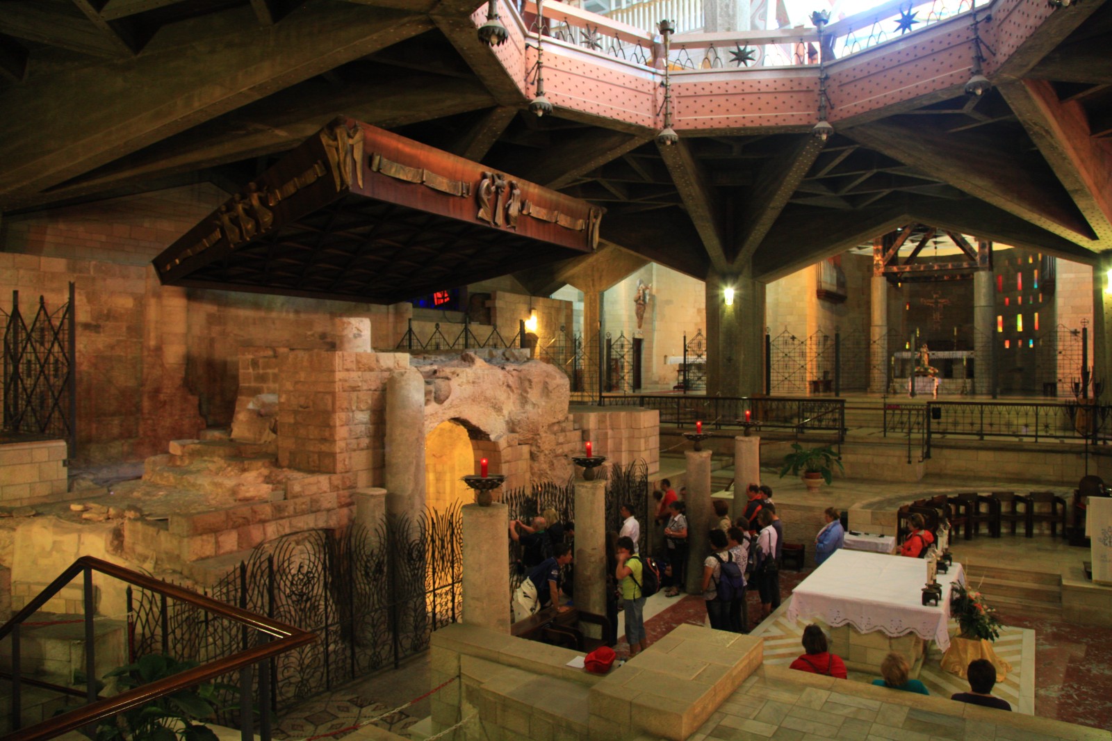 The possibly authentic grotto of St Mary