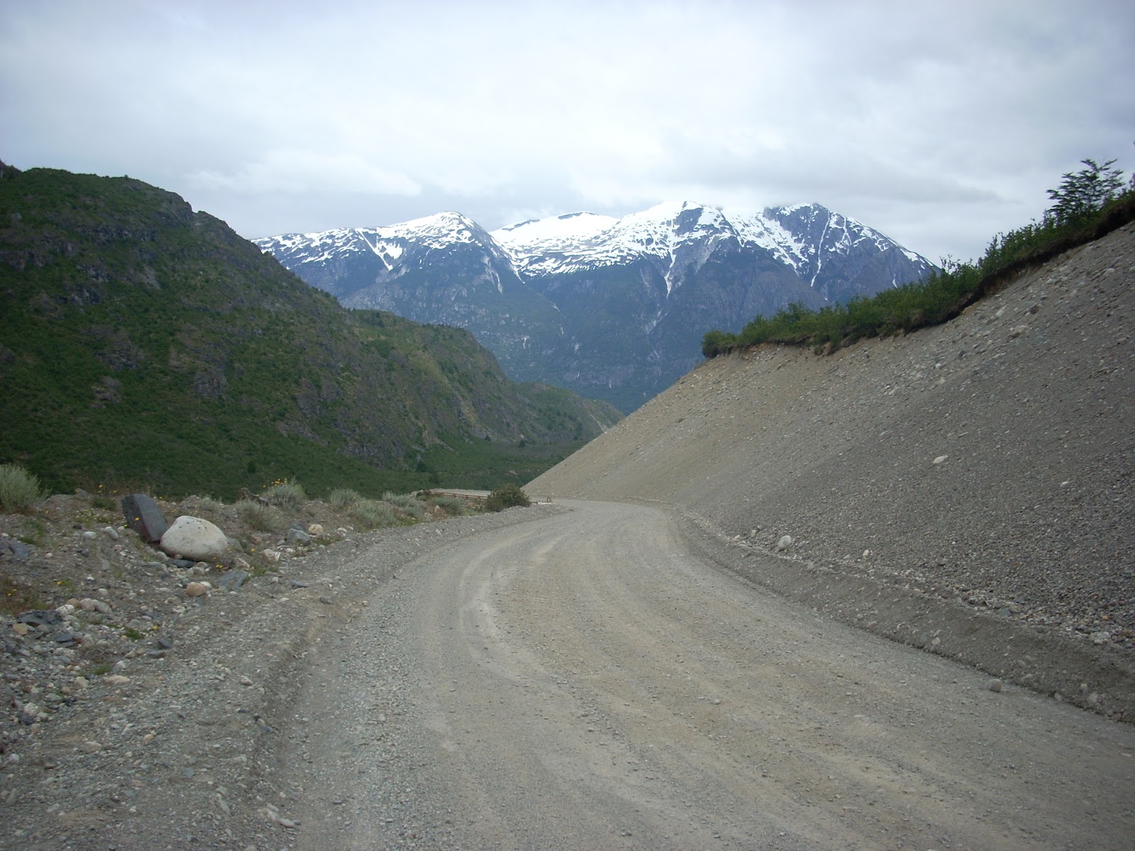 Gravel roads, and mountains too