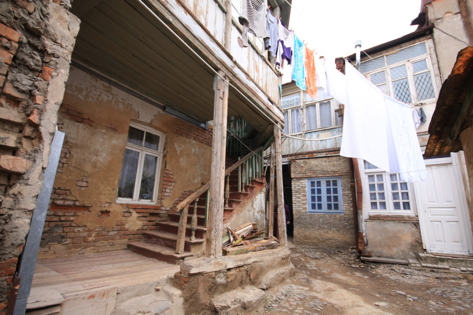 Typical home in Avlabari district of Tbilisi