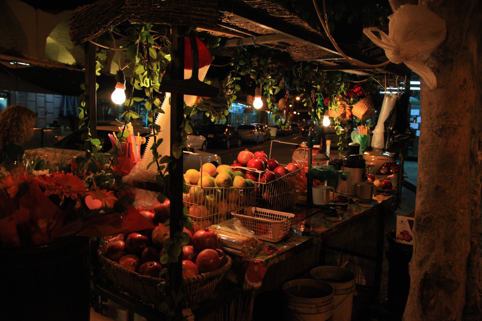 Market in Akko - an Arabic city