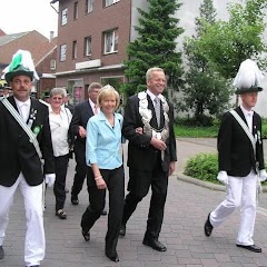 2007 Schützenfest: Kirchgang und Frühschoppen