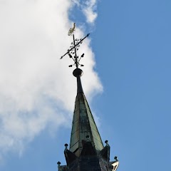 2014 Fahnen im Kirchturm ...