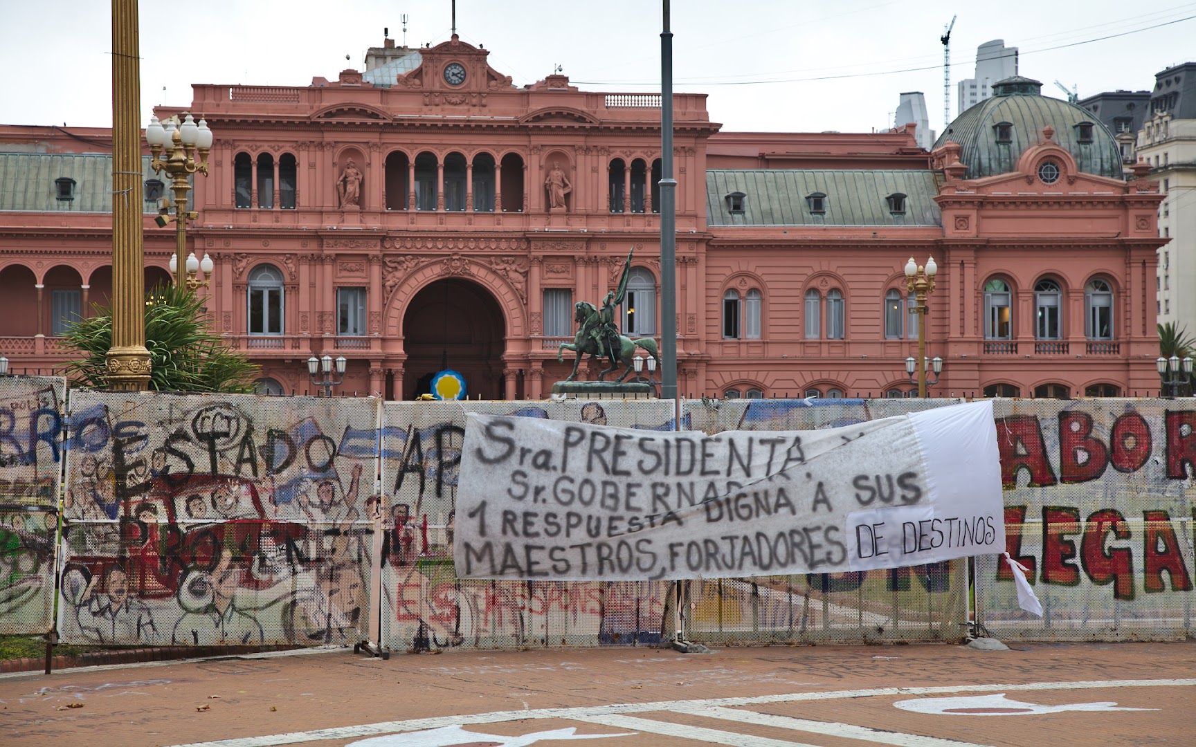 Argentina is home to many protests against the government and everything