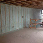 Spray Foam Instalation on Second Floor