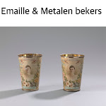DenRon Collections Album Nr 57: Emaille & Metalen bekers/ Enamel & Metal beakers