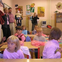 Prvňáčci poprvé ve školní lavici