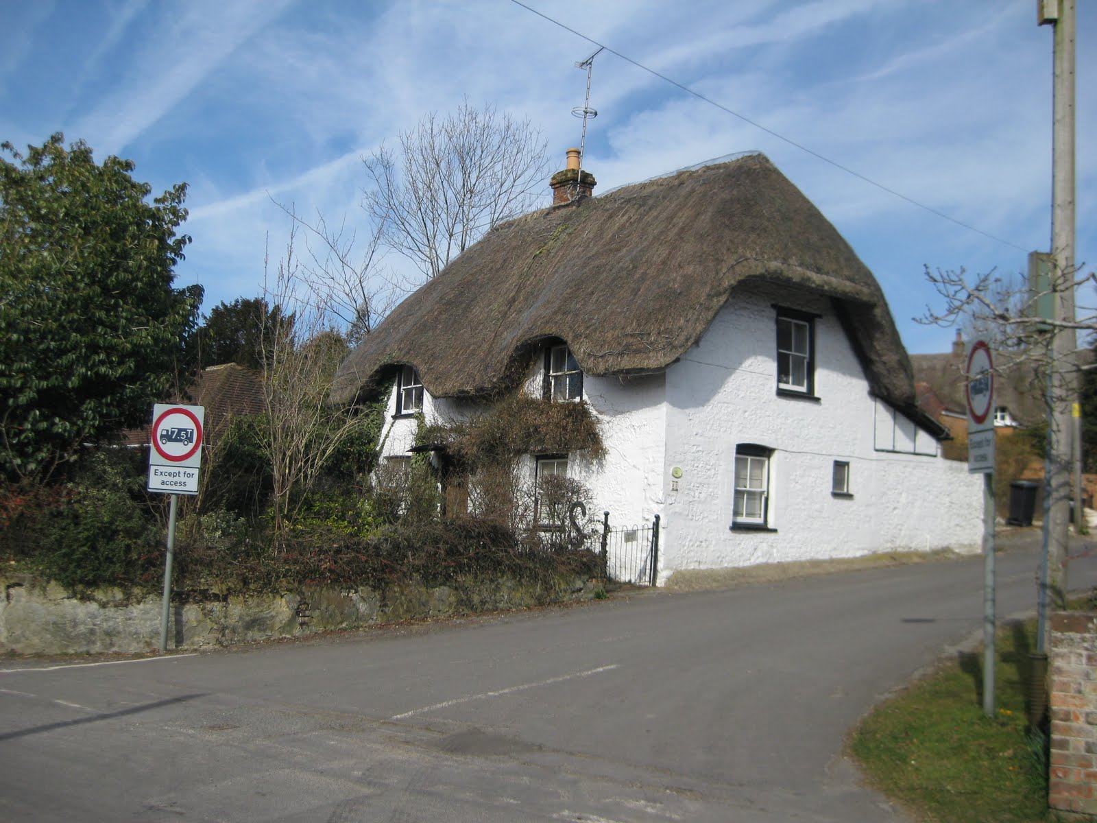 Again, thatched roof