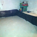 New concrete floor in the basement with inside waterproofing