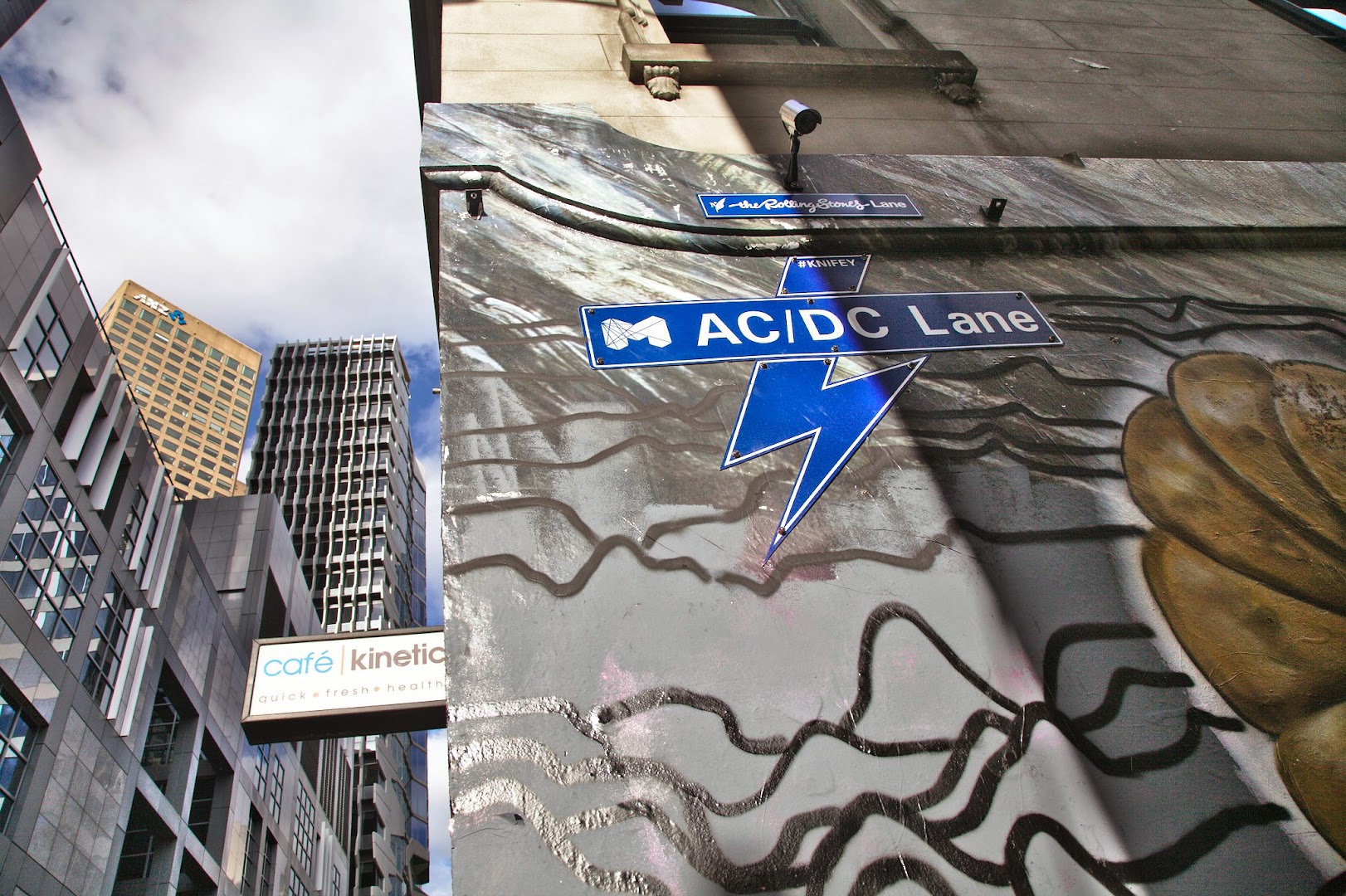 AC/DC have their own lane in Melbourne, although very small