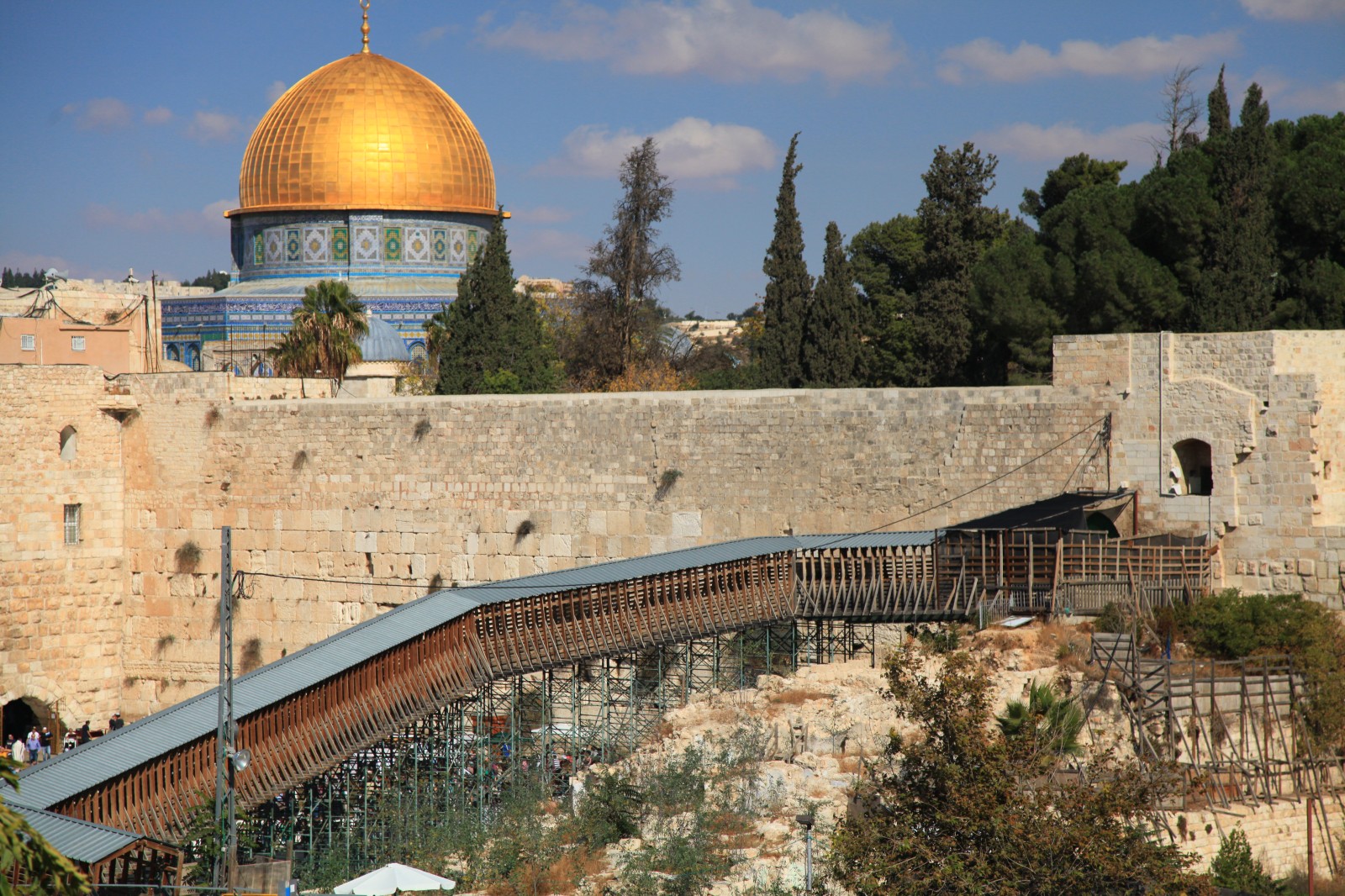 The entrance to the Temple Mount - closed to non-Muslims  most of the time