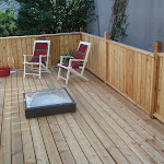 Pine Wood Deck