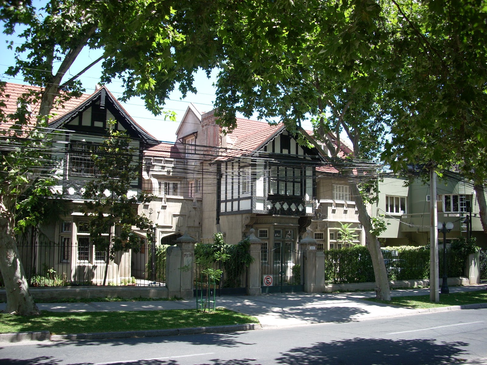 I liked some of the older houses in the area I was staying in