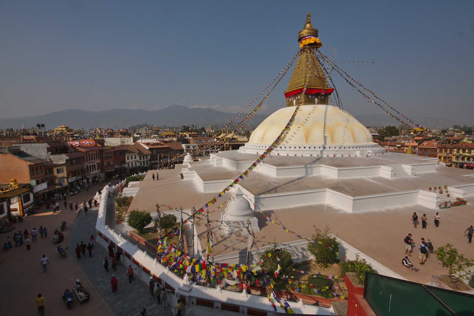 Boudhanath Stupa - the biggest in Kathmandu