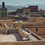 Satellite dishes of Fes Medina are the only thing that reminds us it is not 1700s anymore