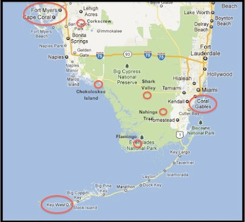 Everglades Map