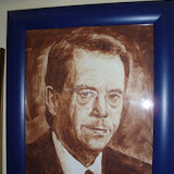 Pan prezident Havel na čokoládovém obrazu