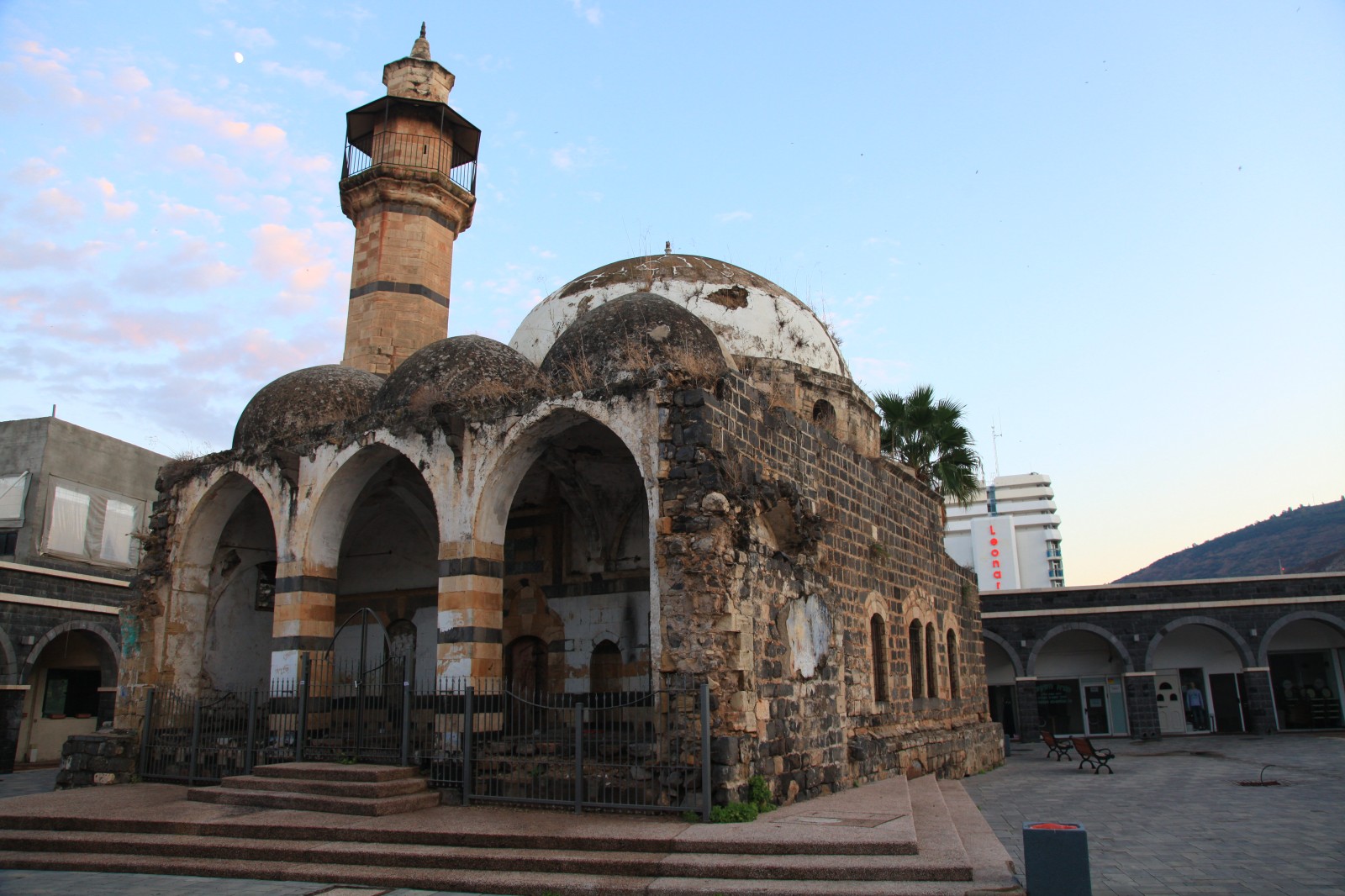 Abandoned mosque in Tiberias