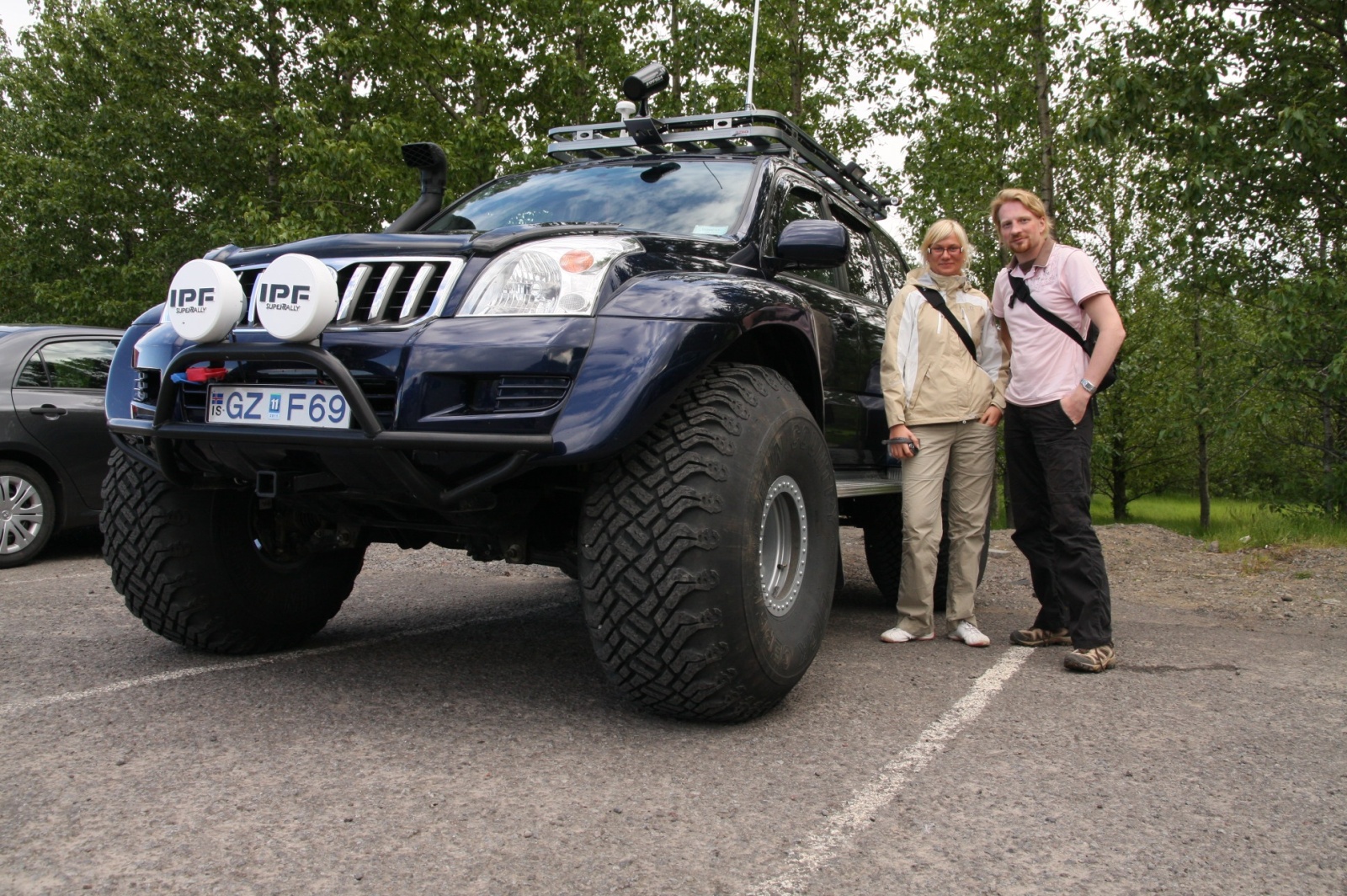 The type of car you need for serious crossing of Iceland's interior