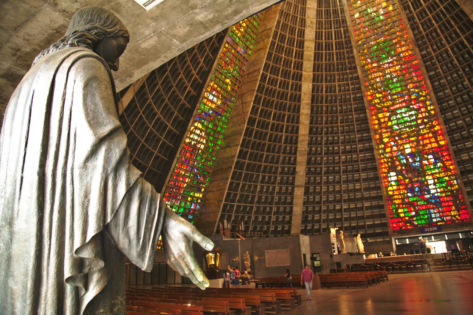 Jesus is watching you, as everywhere in Rio