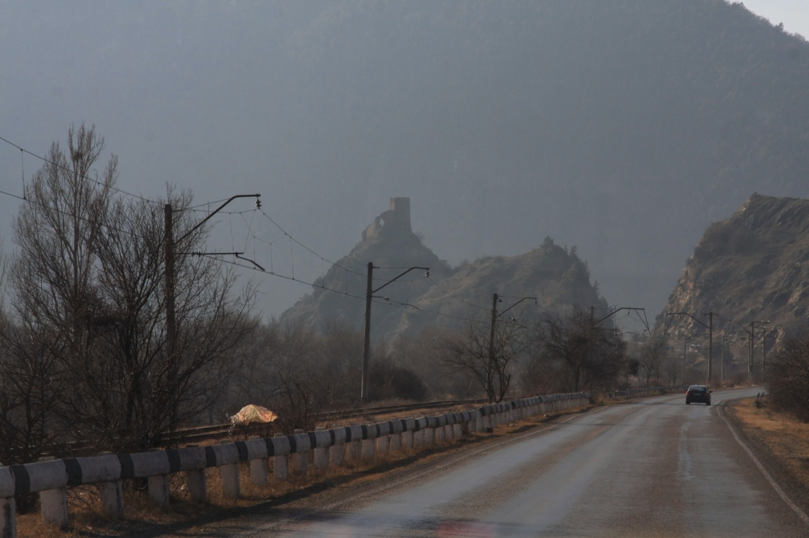 Georgia has many beautiful castles and watch towers on hills, too bad I didn't have many photo opportunities...