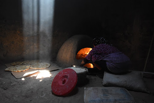 DSC_0335 - Bread making; April, 2017; Morocco, Skoura