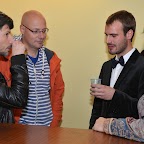 Cyril BRON et David FUEHRER (les deux réalisateurs) lors du verre de l'amitié!