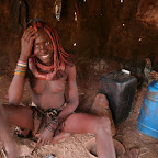 Inside of a Himba hut