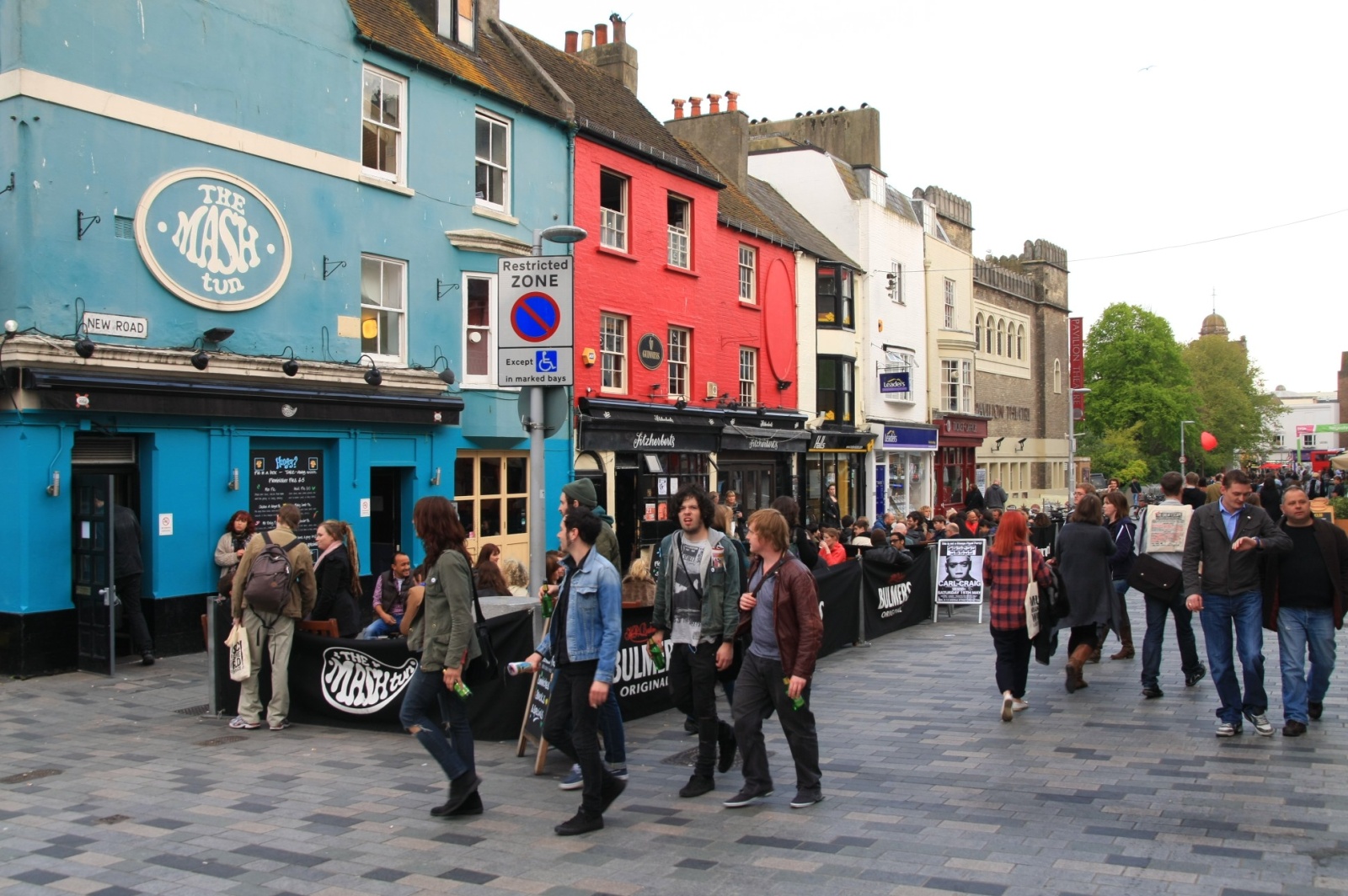 Approaching North Laine