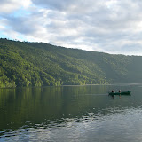 Millstätter See při západu slunce