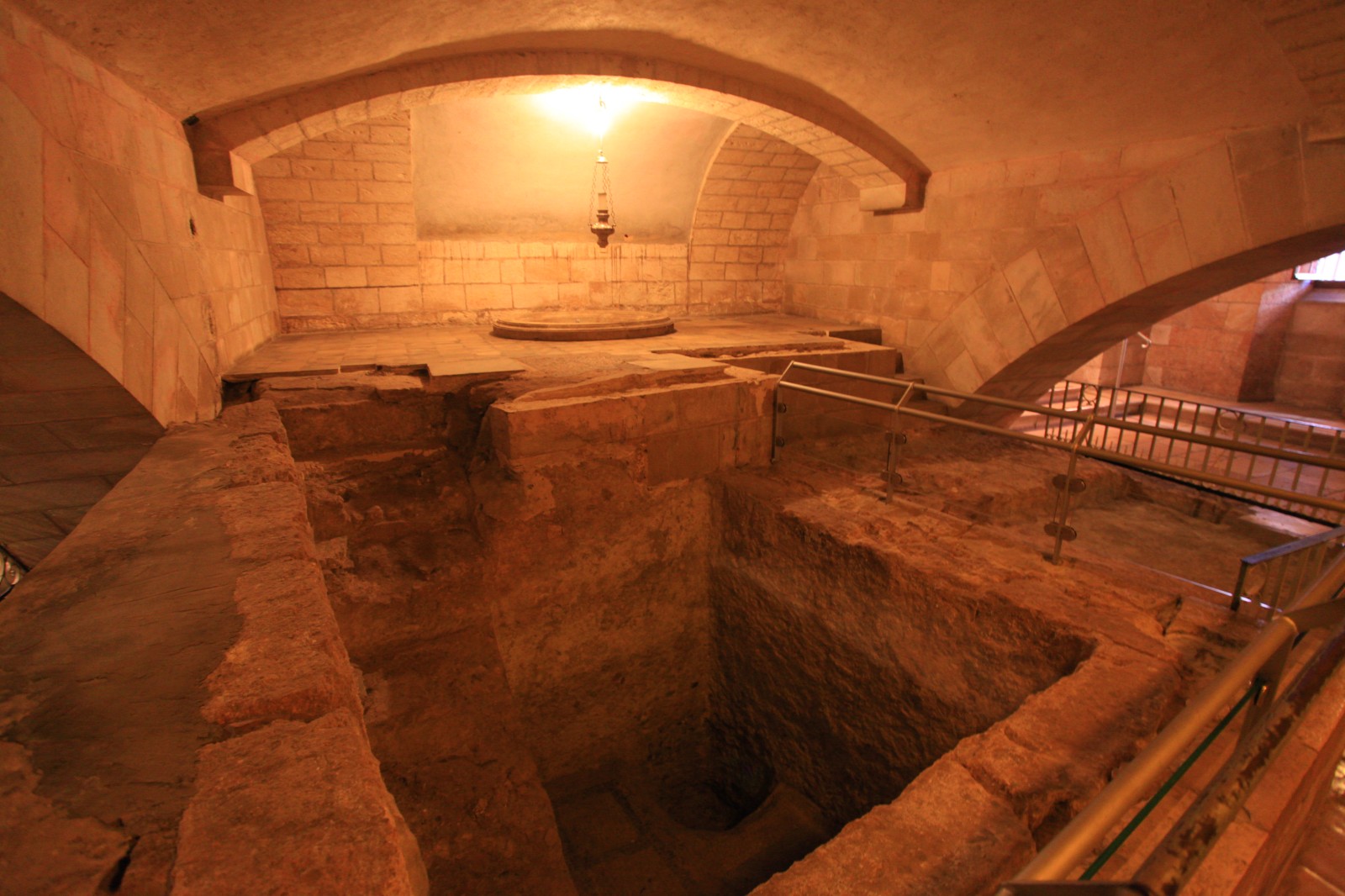 The grotto of St Joseph - you would expect him to live near home of St Mary, wouldn't you?