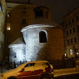 Románský Kostel sv. Kříže Menšího na Starém Městě