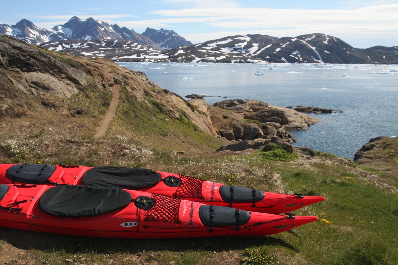 Modern kayaks are made in Germany