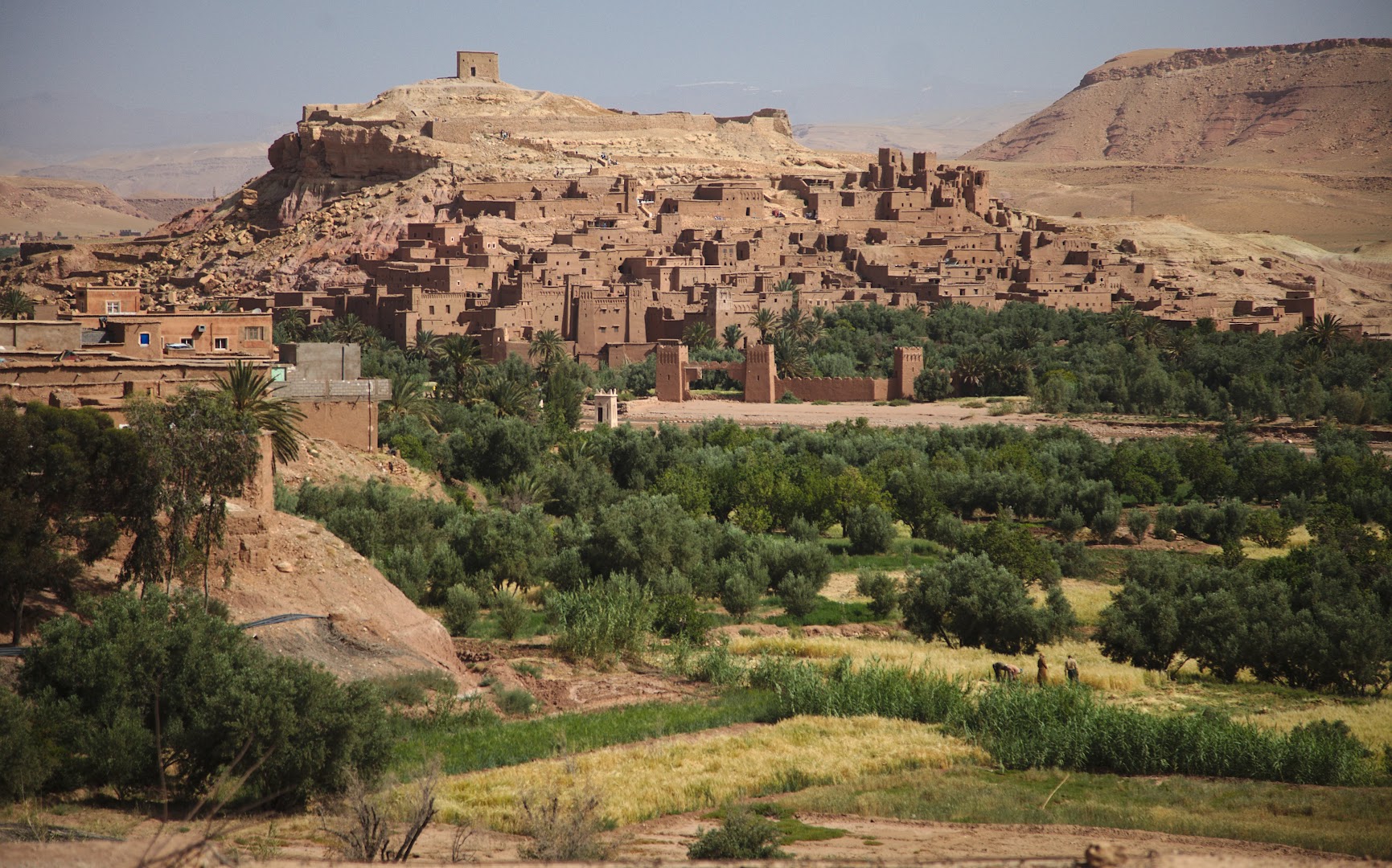 Ait Ben Haddou is an oasis