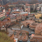 The sulphur hot springs district of the city