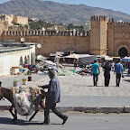 Donkeys are a popular way of transporting goods