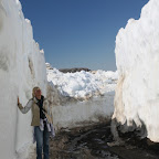 A little bit of snow in late June