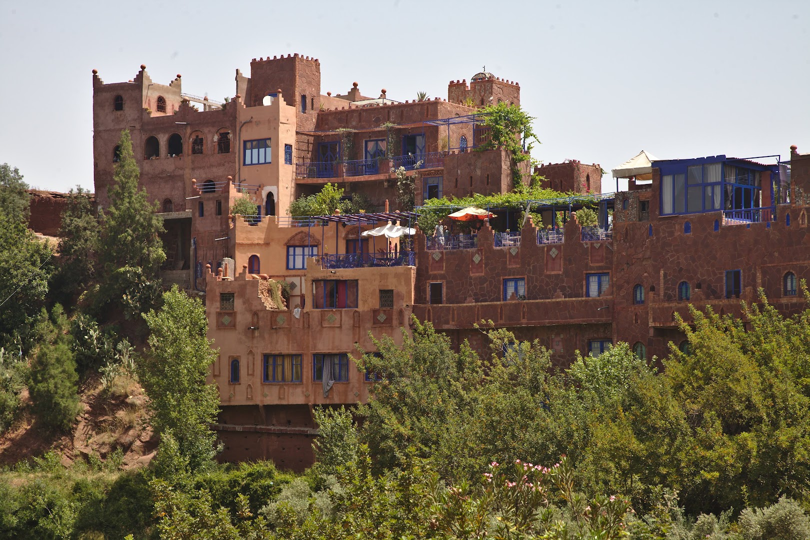 Ourika valley has some nice castles