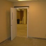 Door being installed for Commercial Building