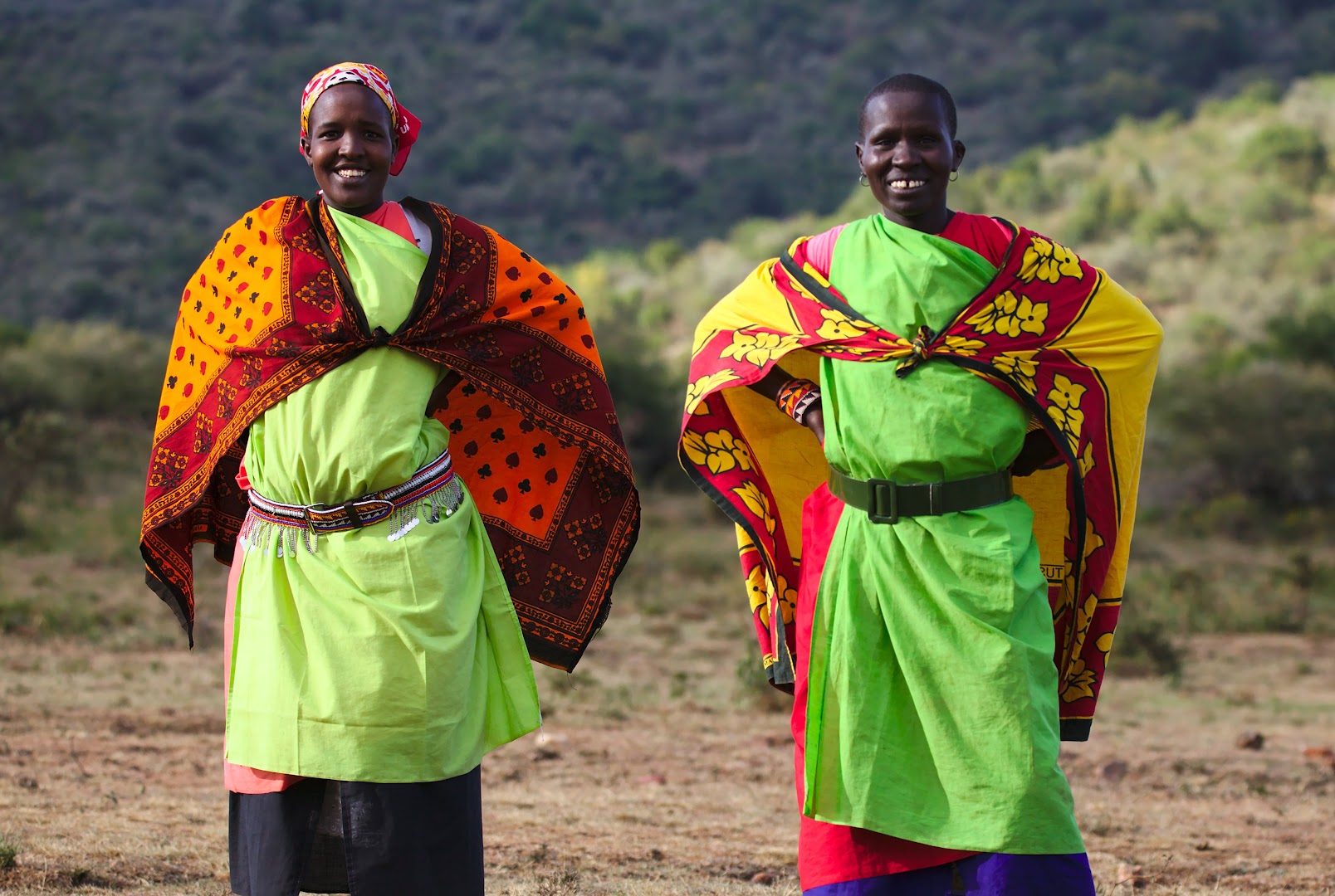 Colorful ladies