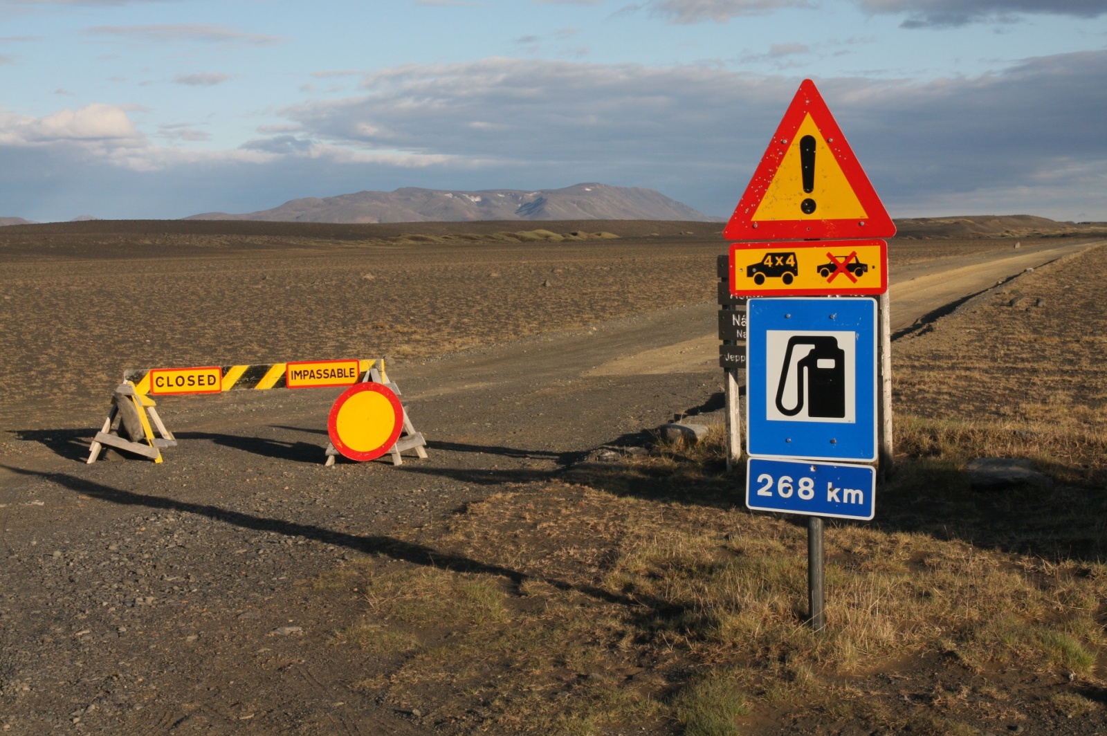 Road to Askja is unfortunately still closed