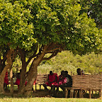 Resting place outside the village